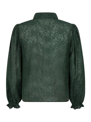 YDENCE Blouse || Victoria || Emerald
