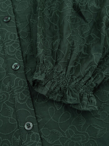 YDENCE Blouse || Victoria || Emerald