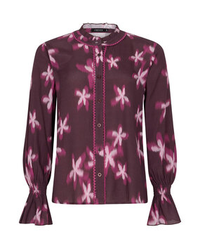 YDENCE Blouse || Francesca || Plum Flower