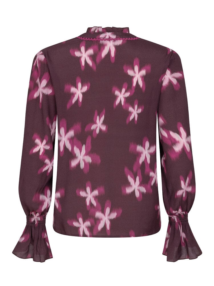 YDENCE Blouse || Francesca || Plum Flower