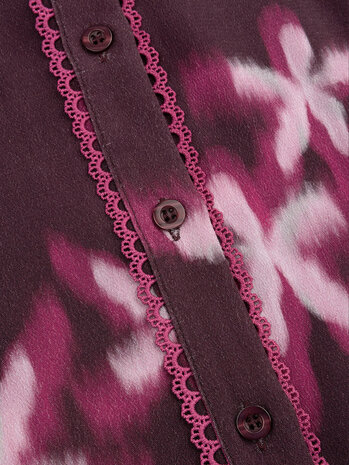 YDENCE Blouse || Francesca || Plum Flower
