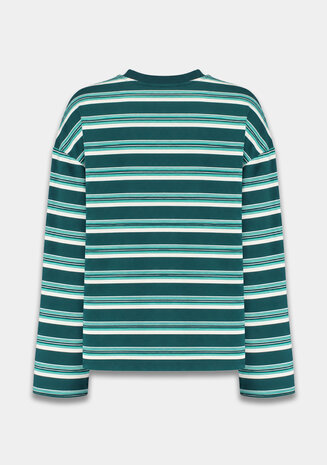 Harper & Yve Top || | Tommy-LS || Atlantic Deep Stripe