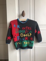 Extra Super Cool Fun sweater 18-24m
