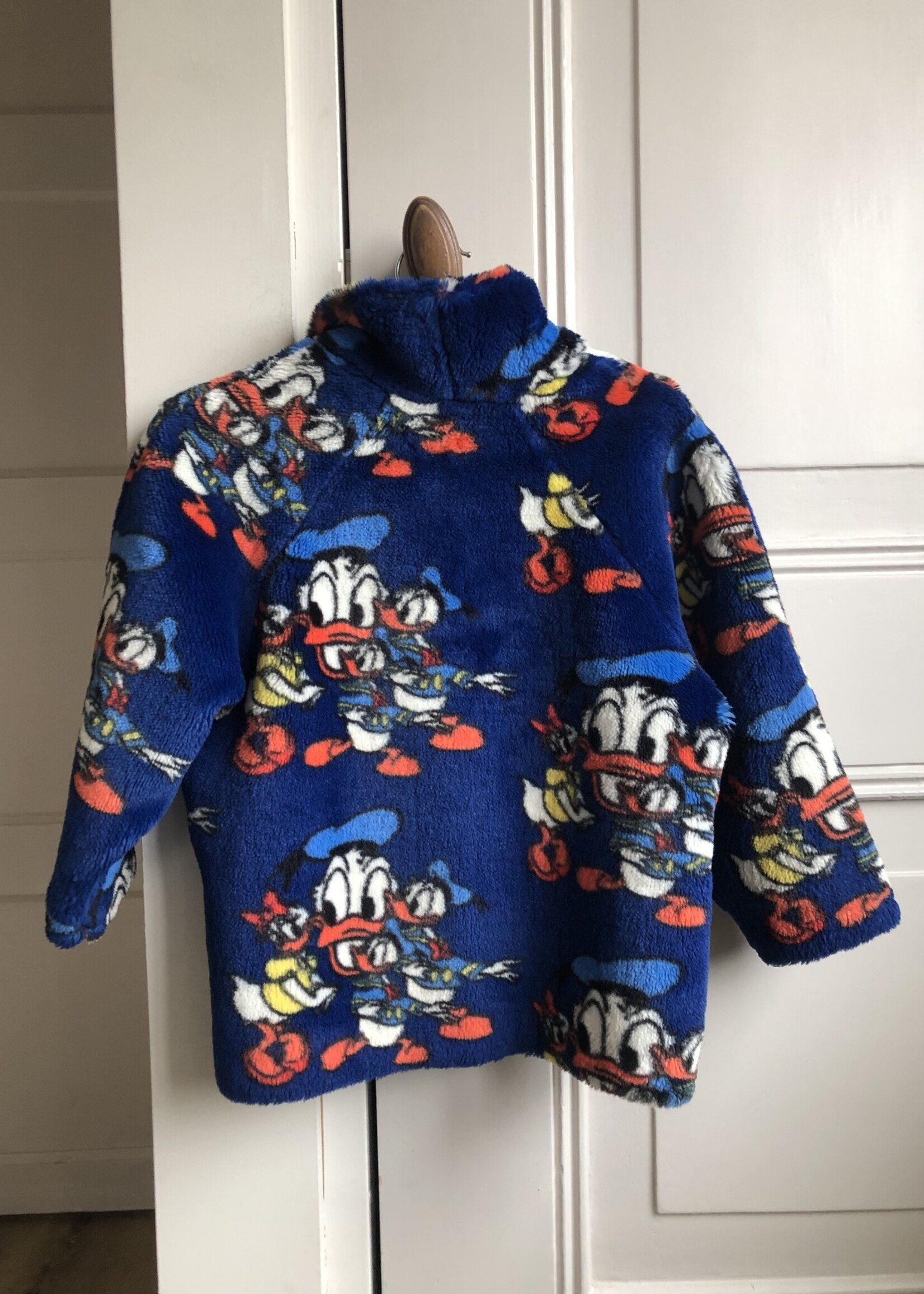 Rare Donald Duck faux fur coat 4-6y