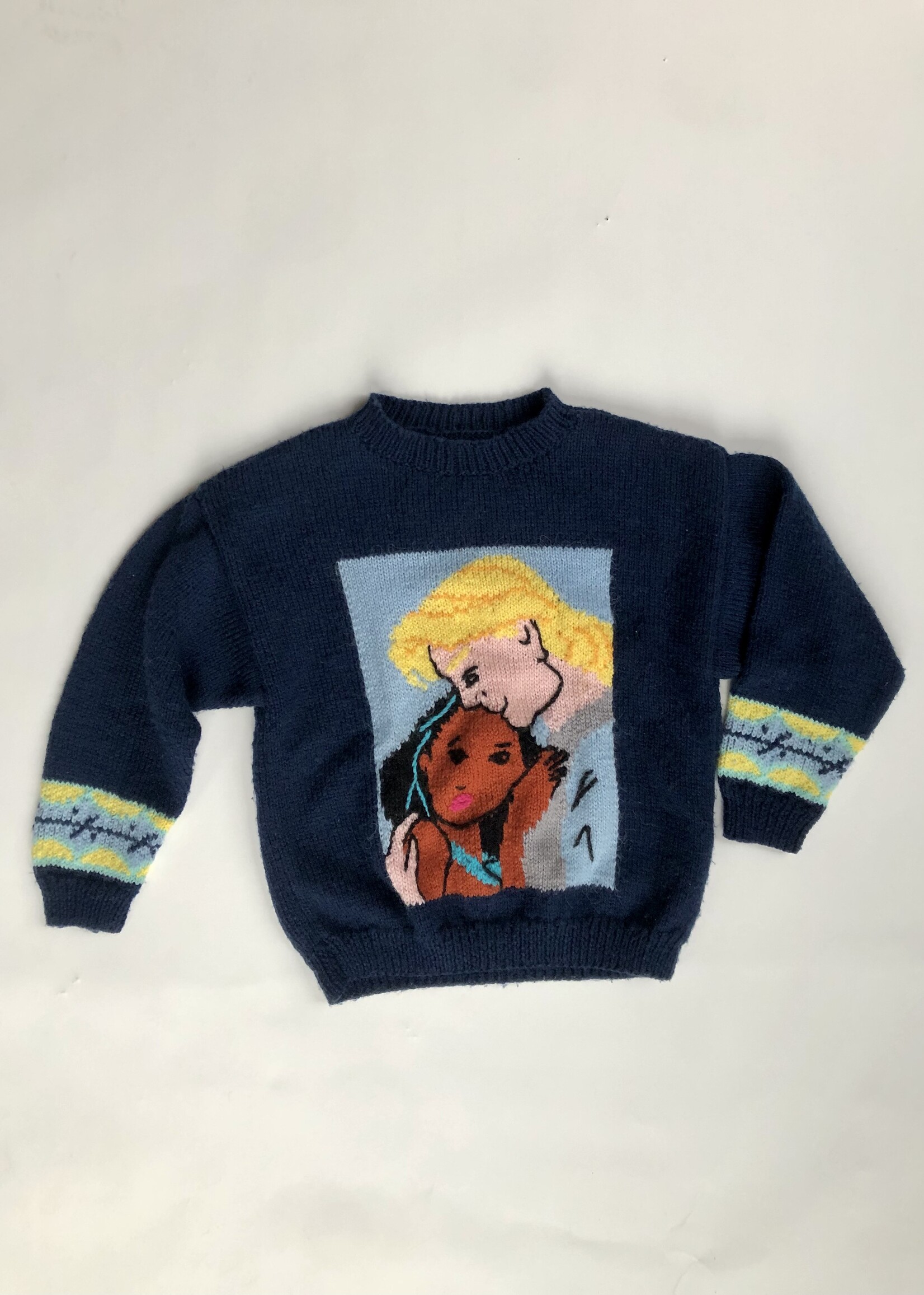 Wool Pocahontas knitted sweater 6-7y