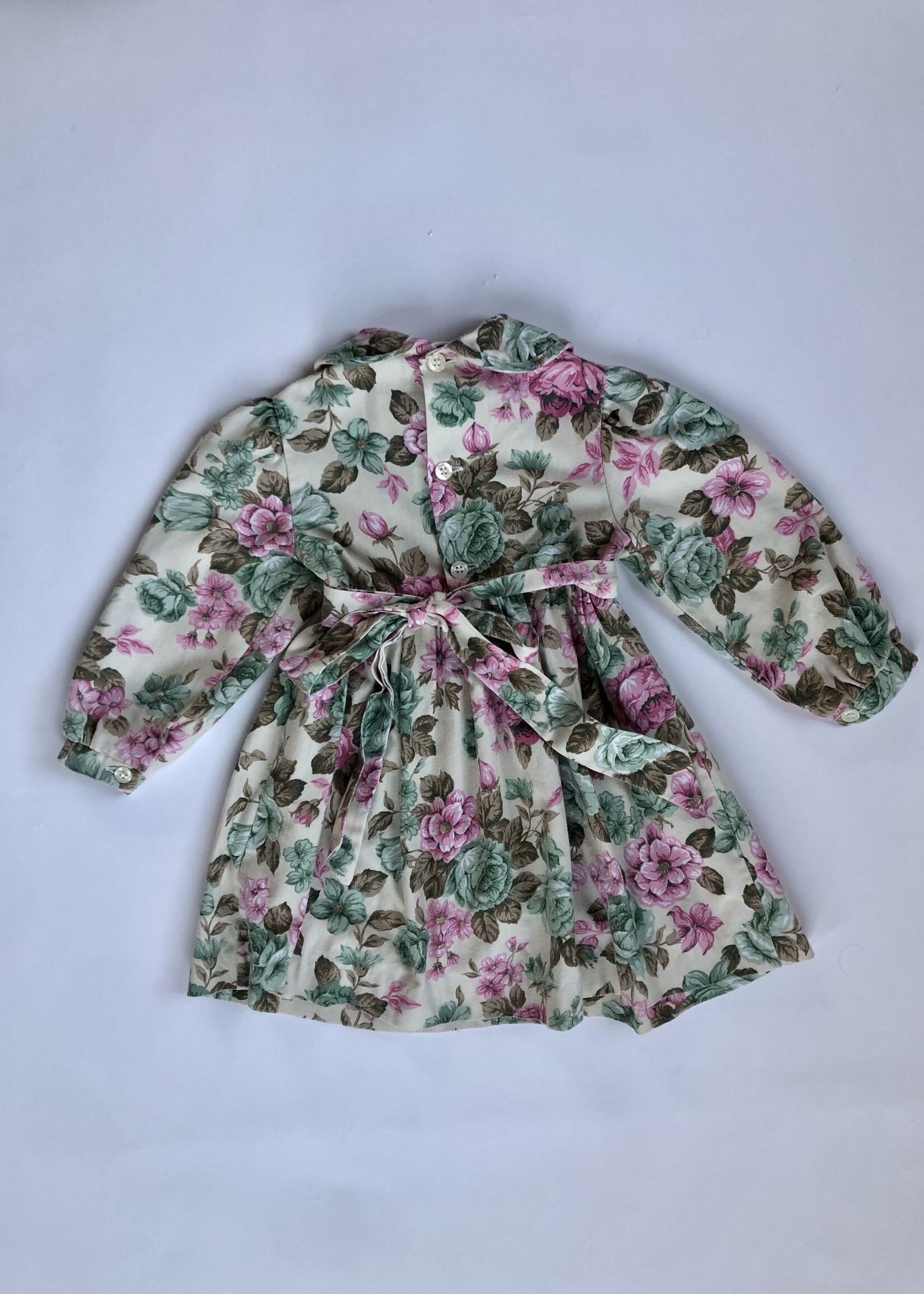 Floral winter dress 18m