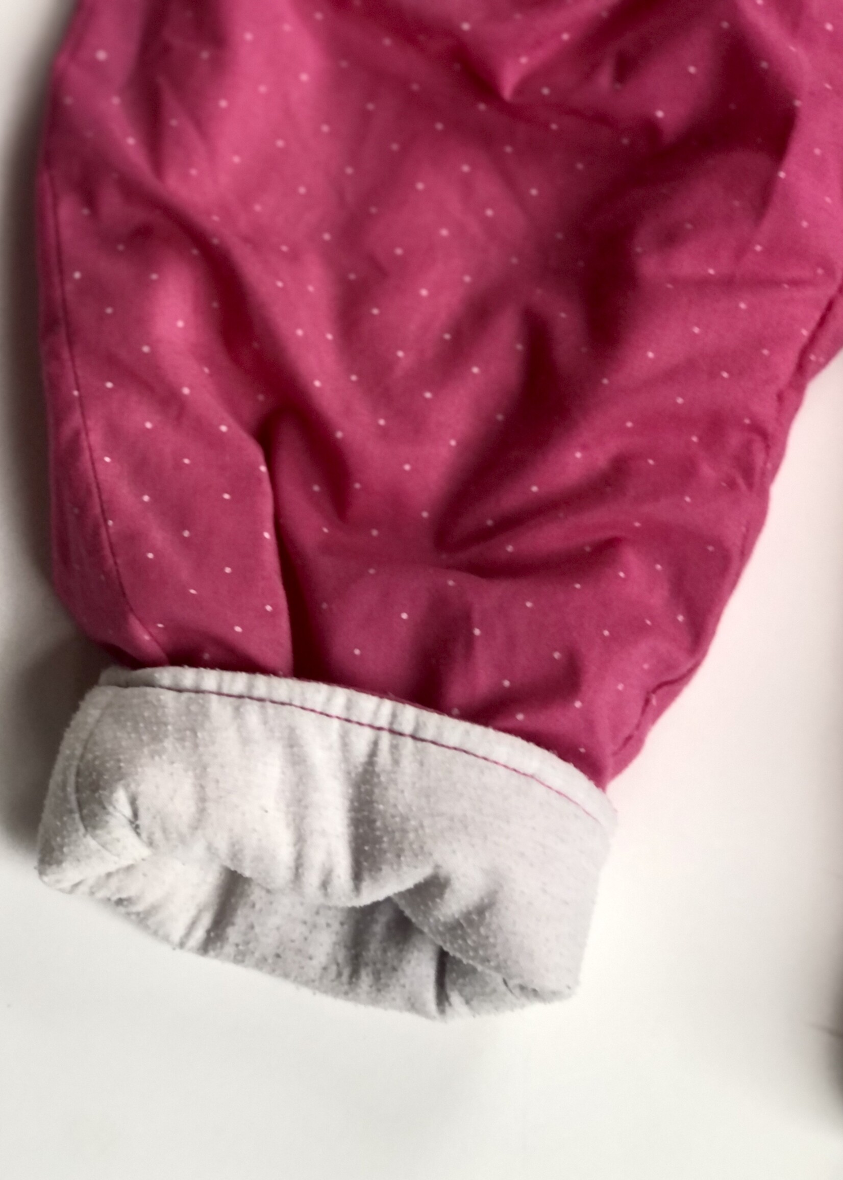 Vintage Pink snowman winter suit 12m
