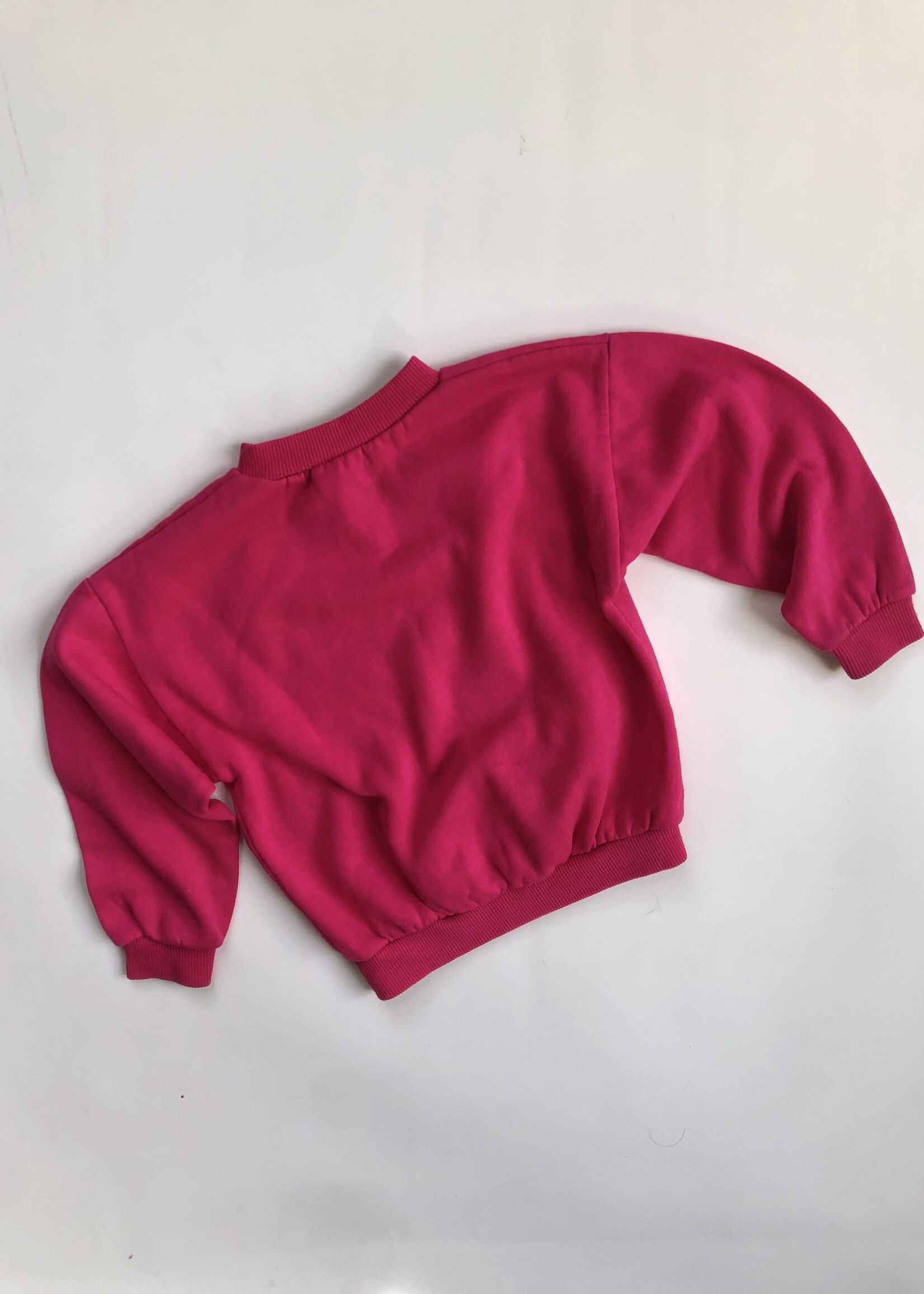 Bright pink sweater 3y
