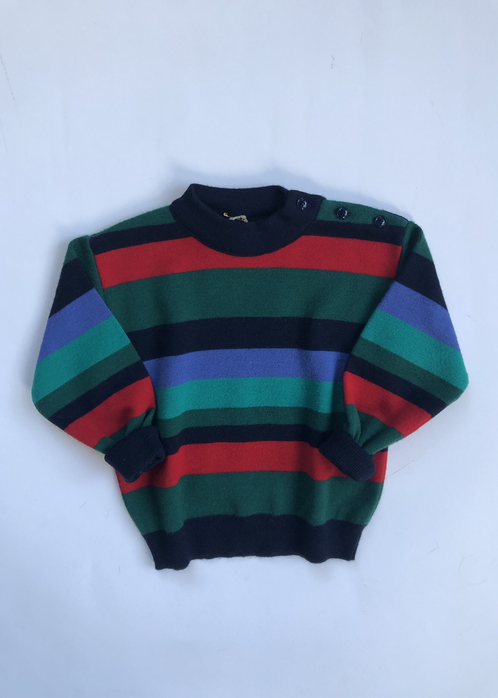 Striped woolmix sweater 4y