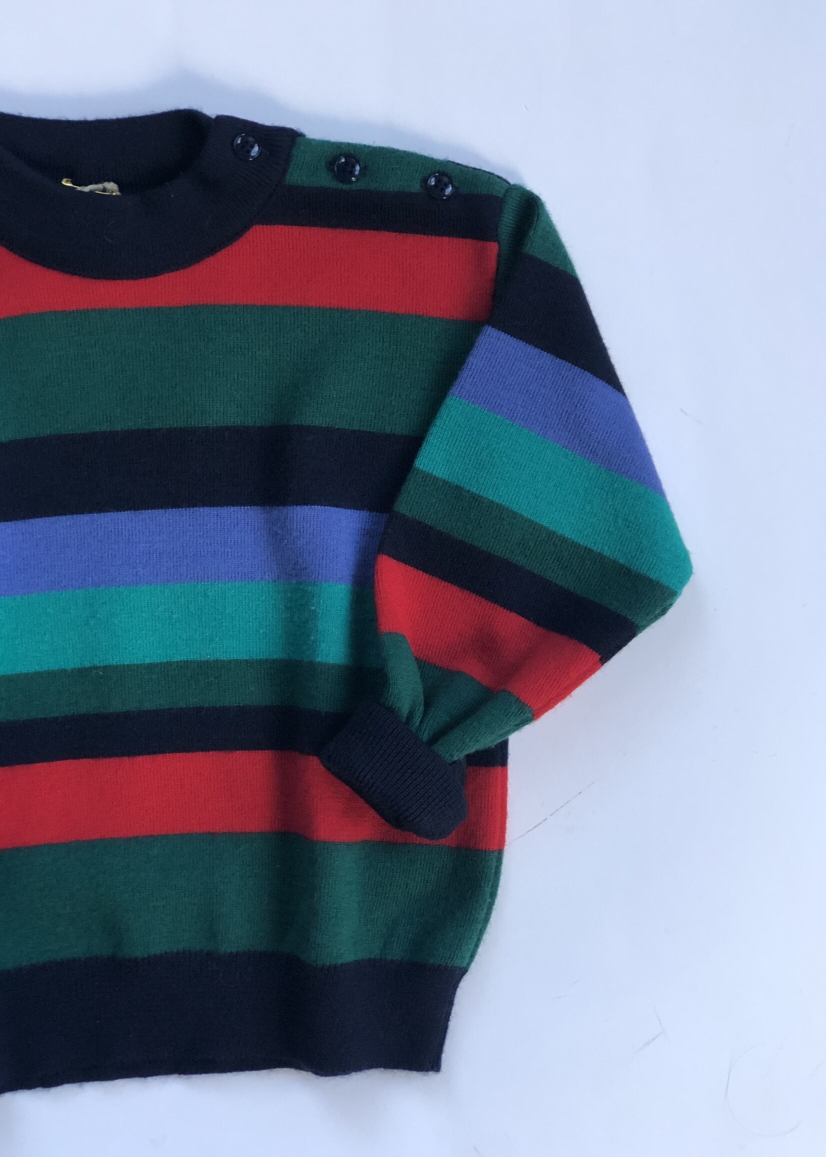 Striped woolmix sweater 4y