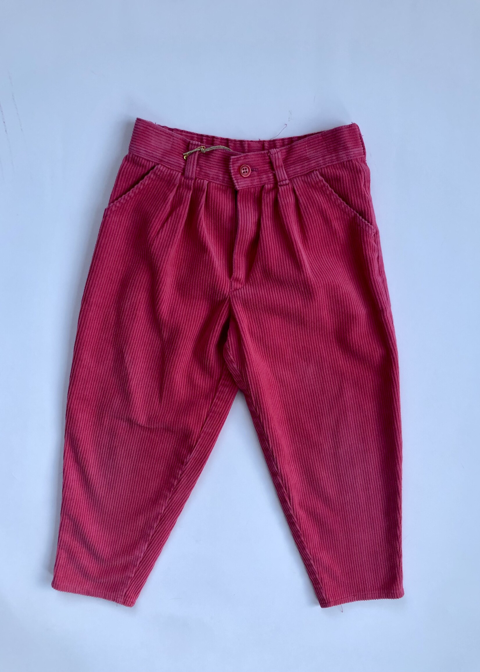 Pink corduory chino pants 4-5y