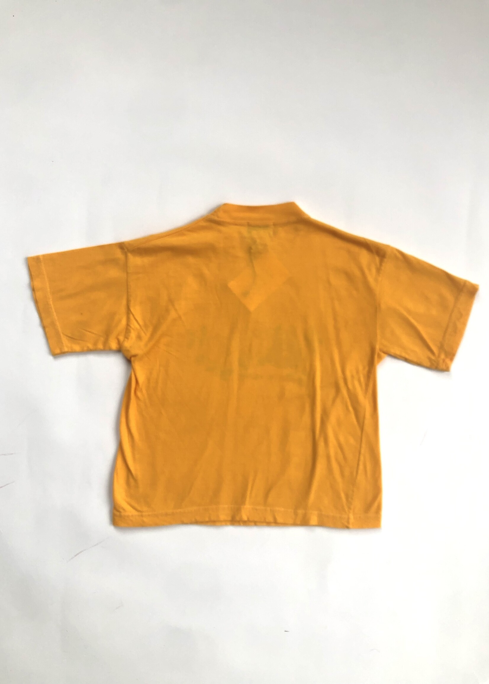 Orange floral T'shirt 7-8y