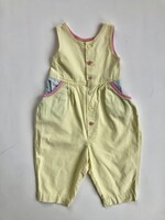 Yellow puffy onepiece 12m