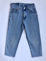 Vintage Light wash cut off jeans 7-8y