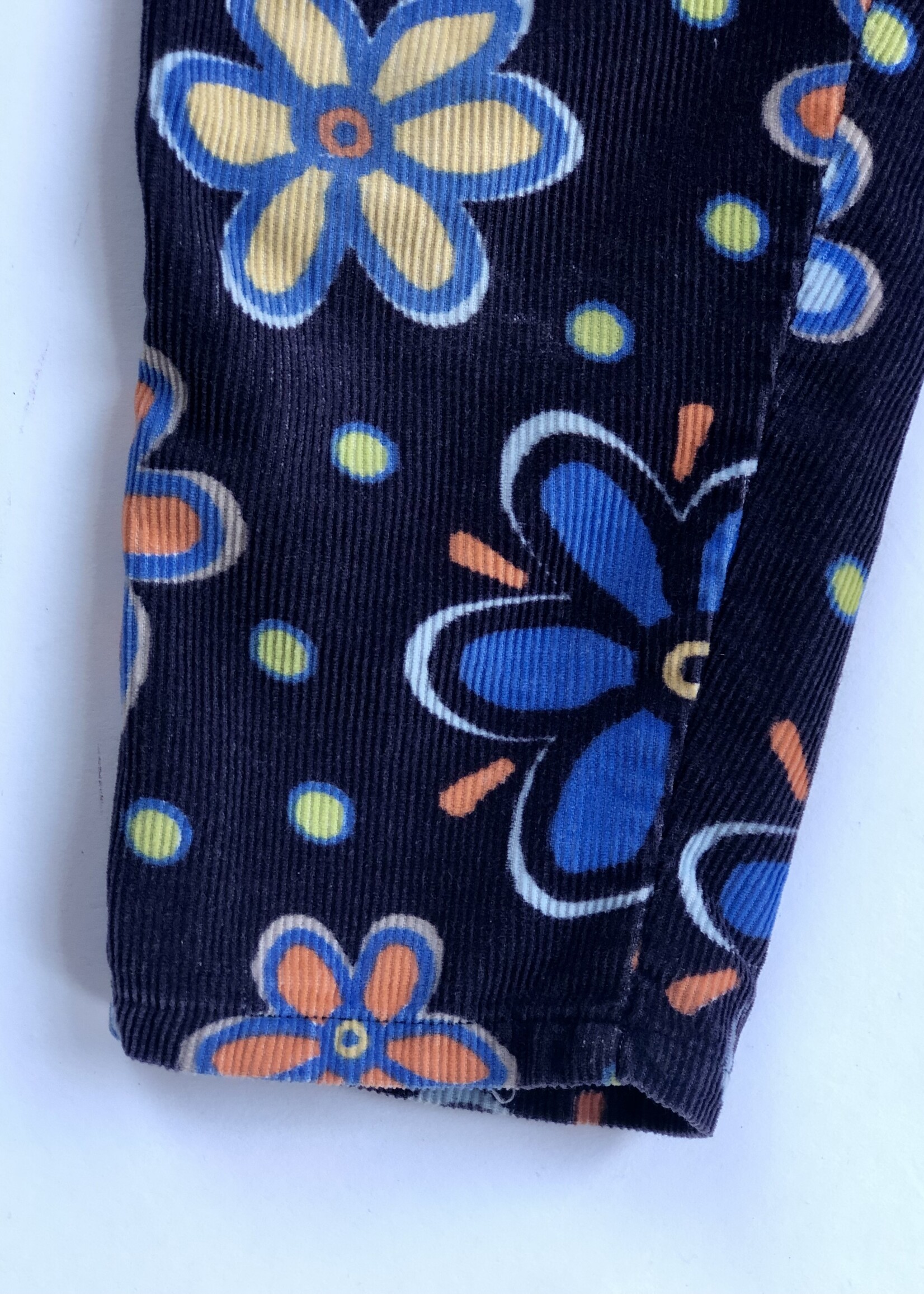 Blue Floral tinnery pants 3y