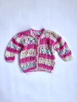 Handmade Knitted cardigan 18-24m