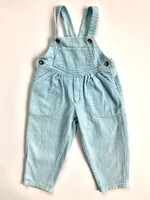 Vintage Light blue corduroy dungarees 3y