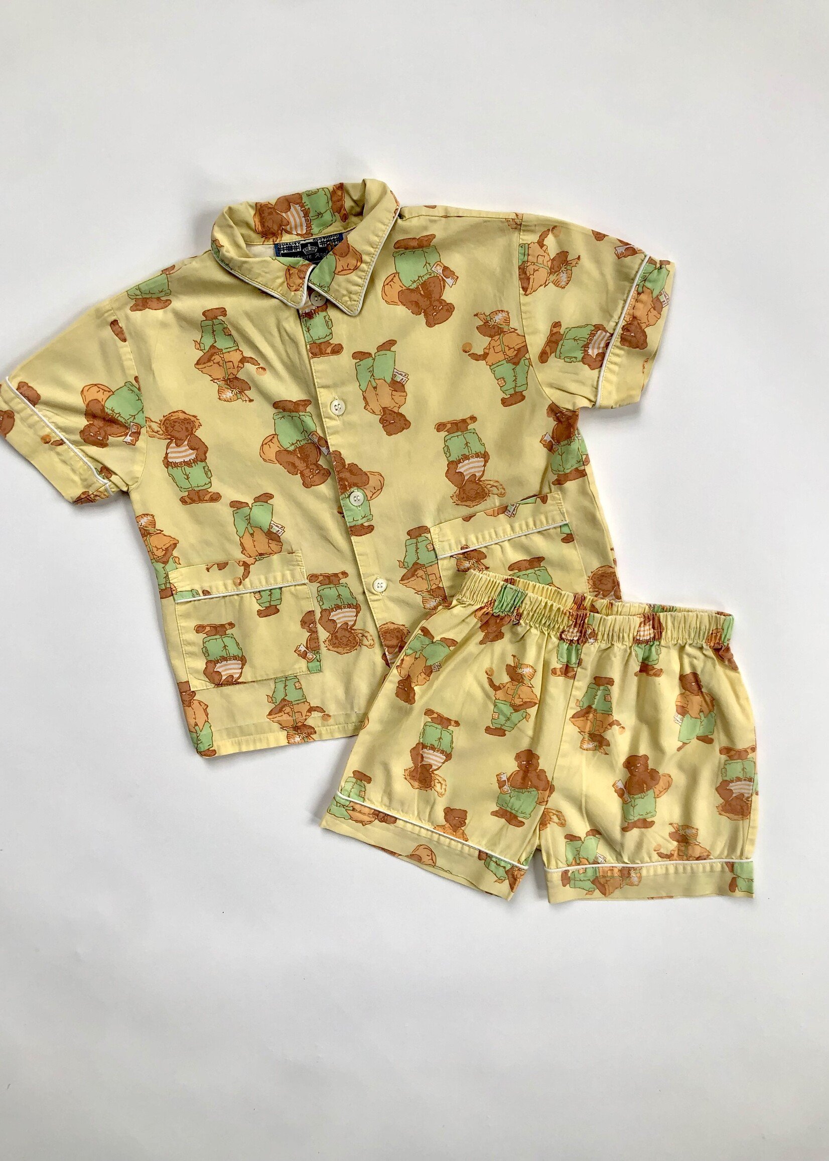 Vintage Bears Pj's 2y