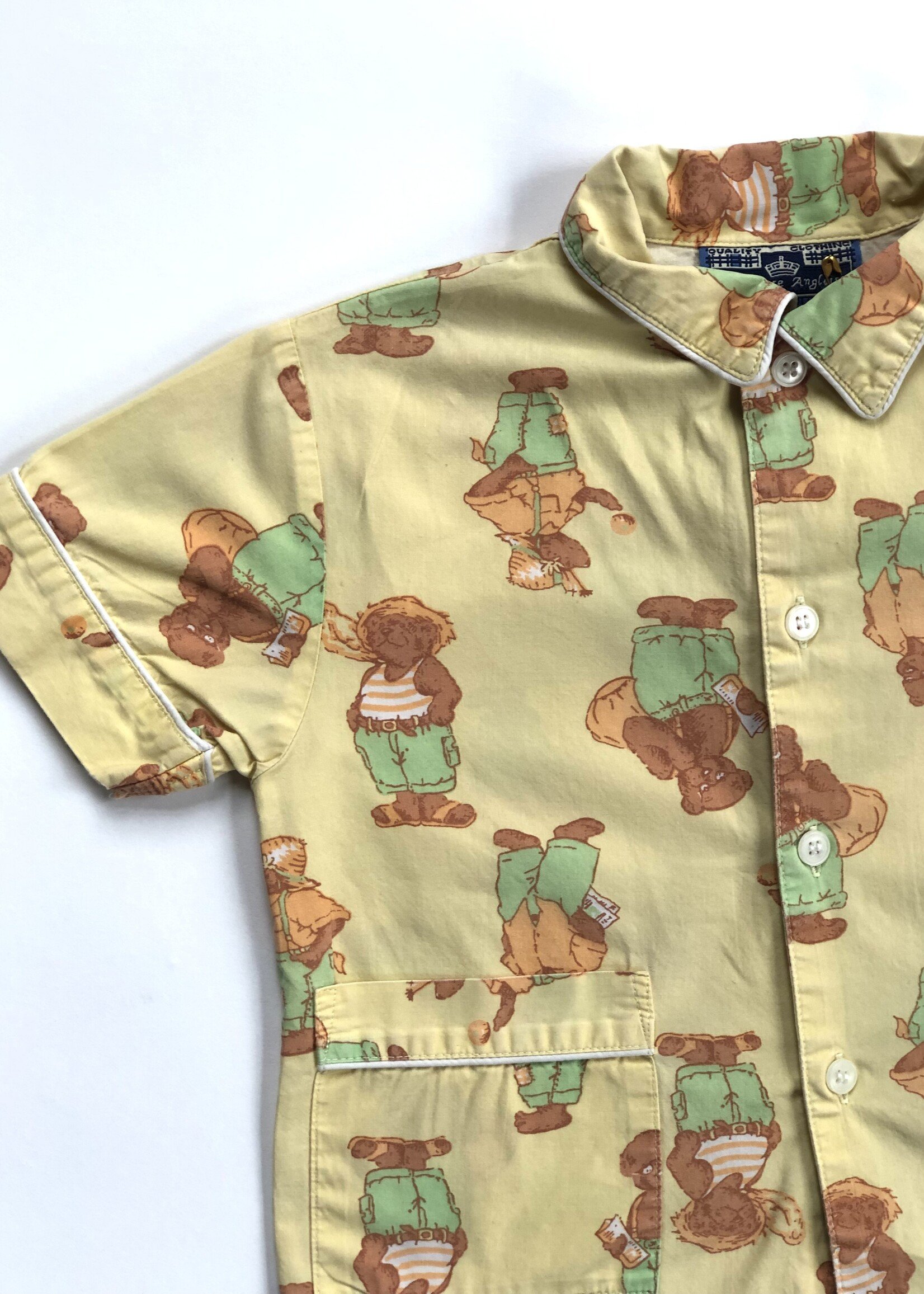 Vintage Bears Pj's 2y