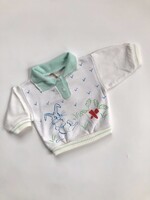 Vintage Bunny polo sweater 6-9m