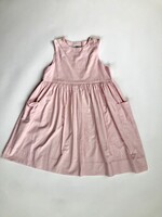 Laura Ashley Soft pink wide fit pinafore dress 8-10y