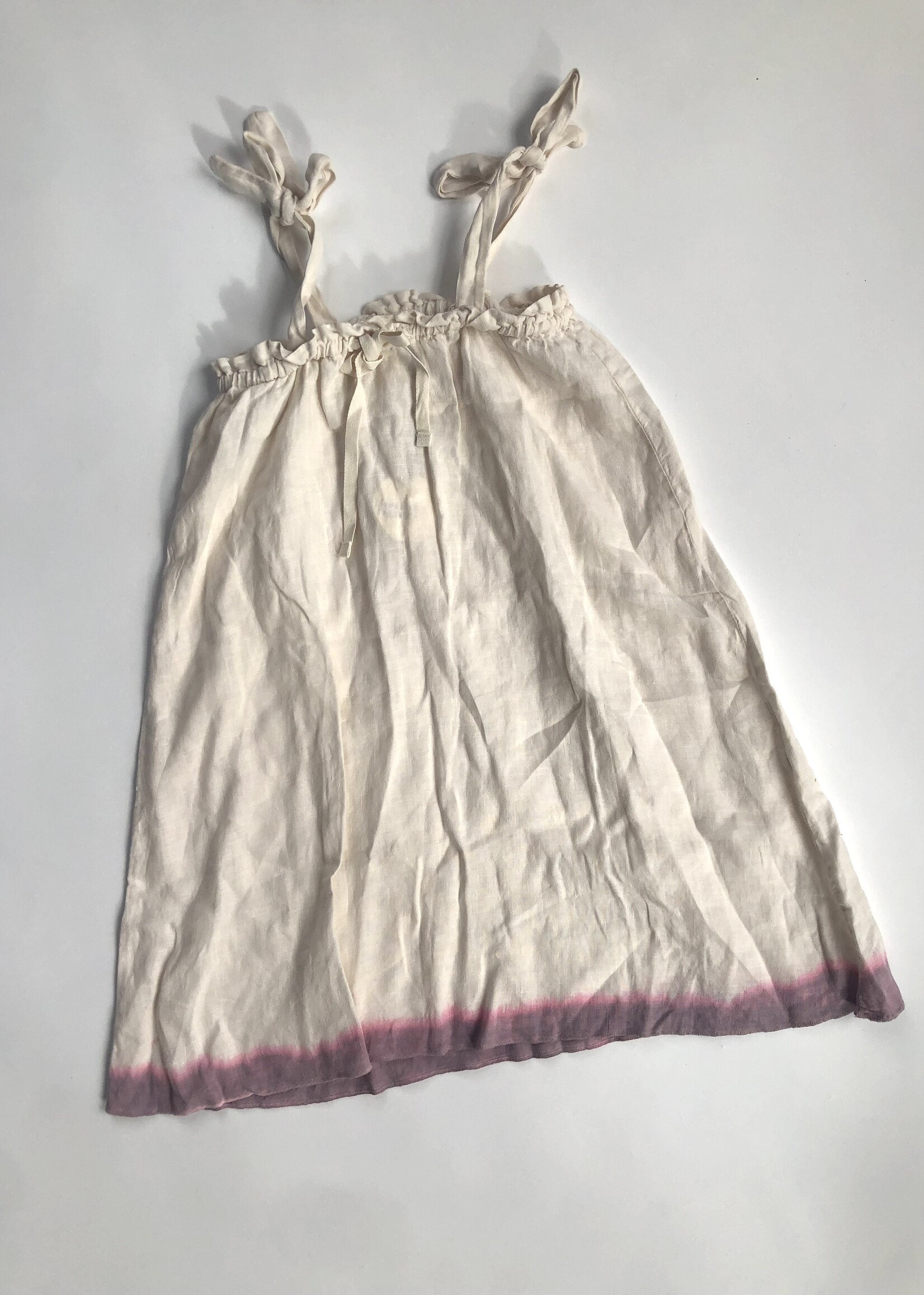 Long Live The Queen Dip Dye Linen dress 8y