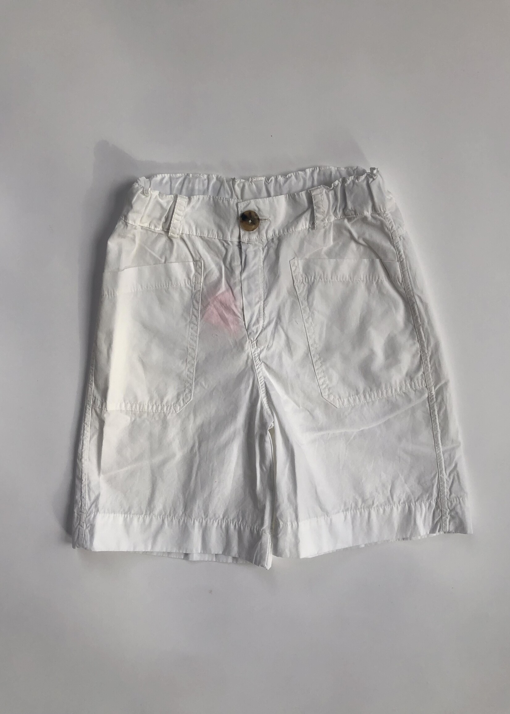 Long Live The Queen Bright White bermuda short 8y