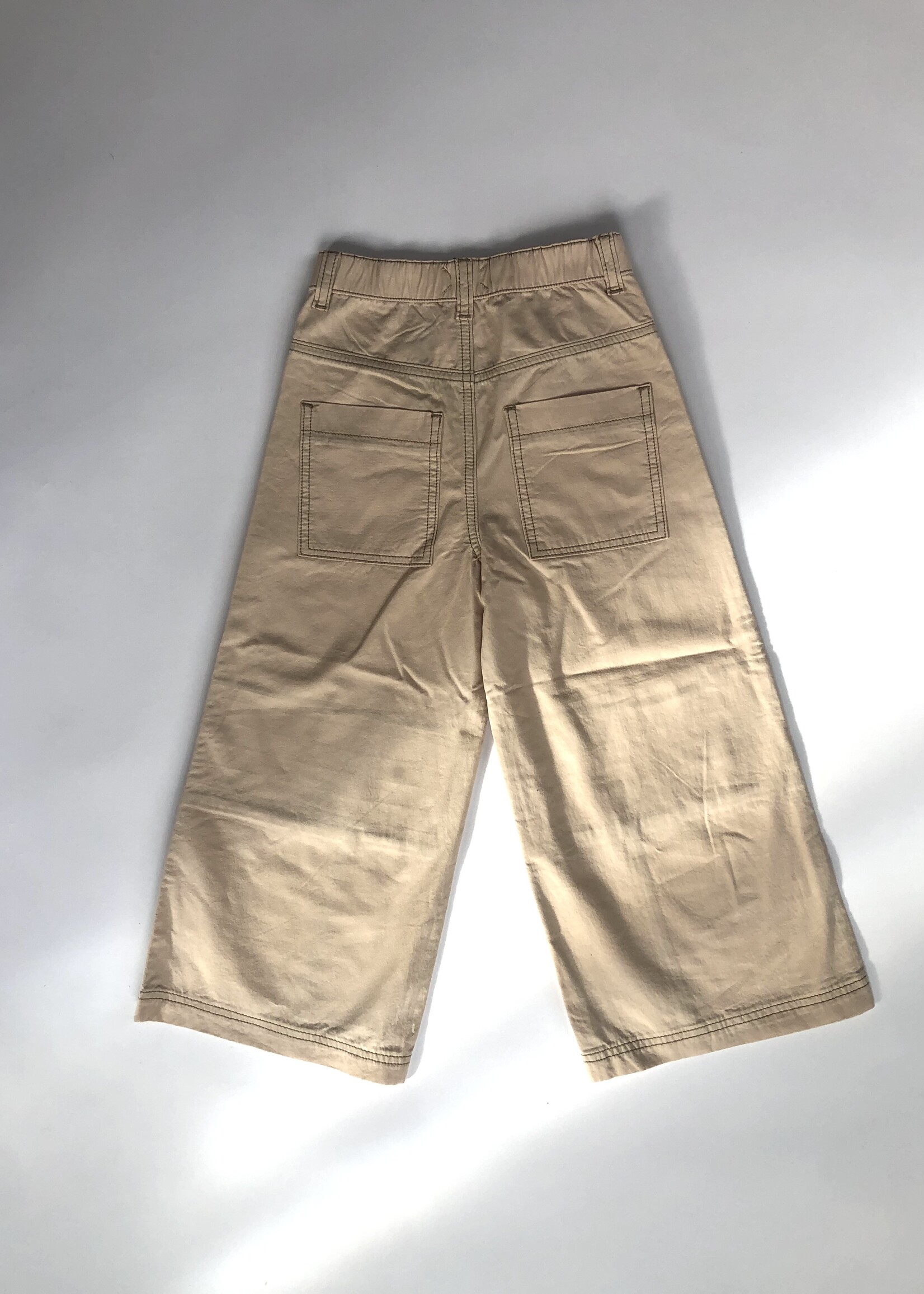 Long Live The Queen Sand wide fit pants 6y