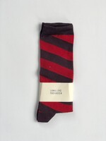 Long Live The Queen Red striped socks 10y