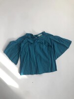 Long Live The Queen Ocian Ruffle blouse 6-8y