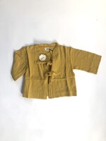 Long Live The Queen Yellow Kimono Blouse/jacket  4-6y