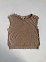 Long Live The Queen Sleeveless shirt Latte 6-8y