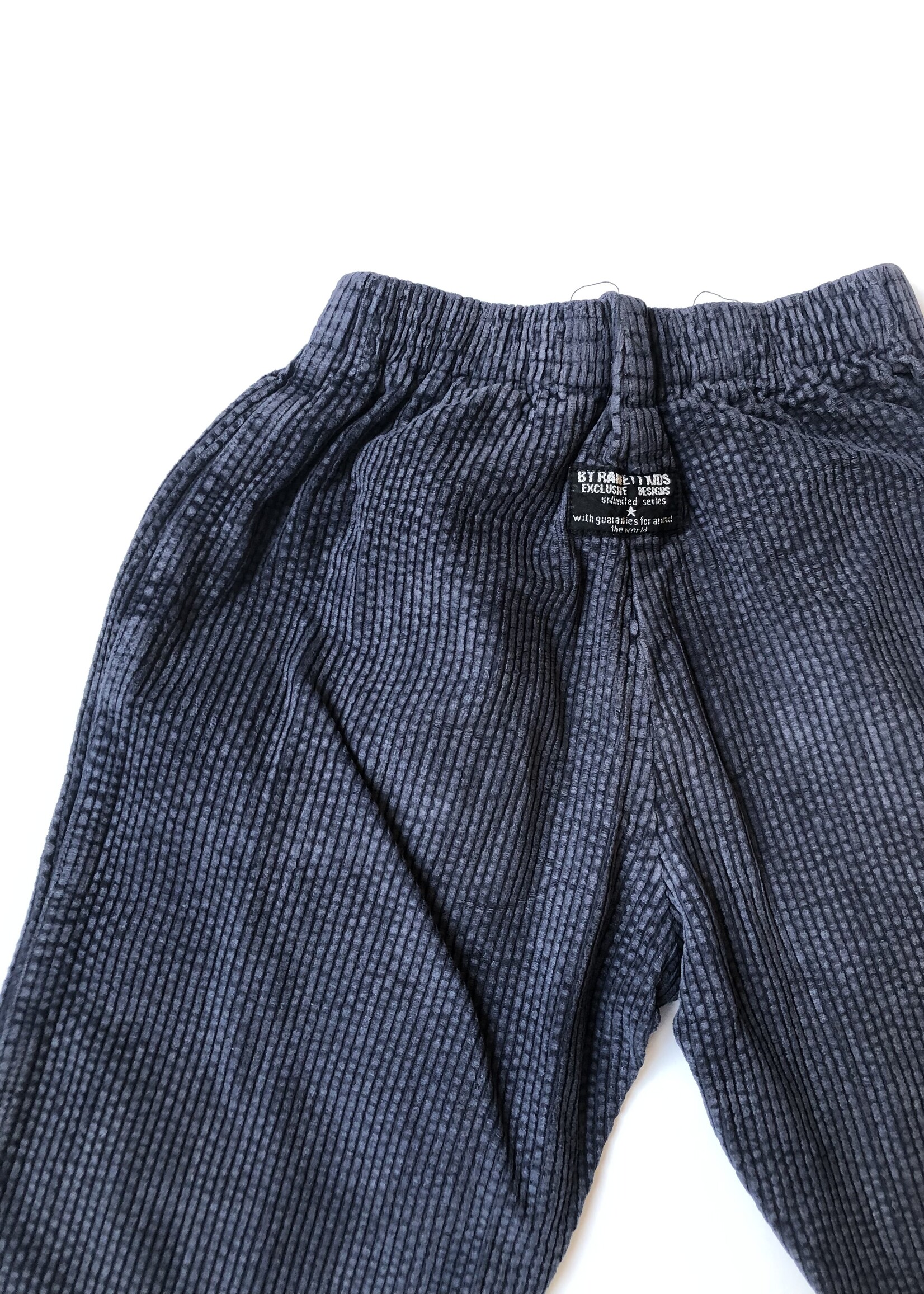 Vintage Dark blue corduroy puffy pants 4y