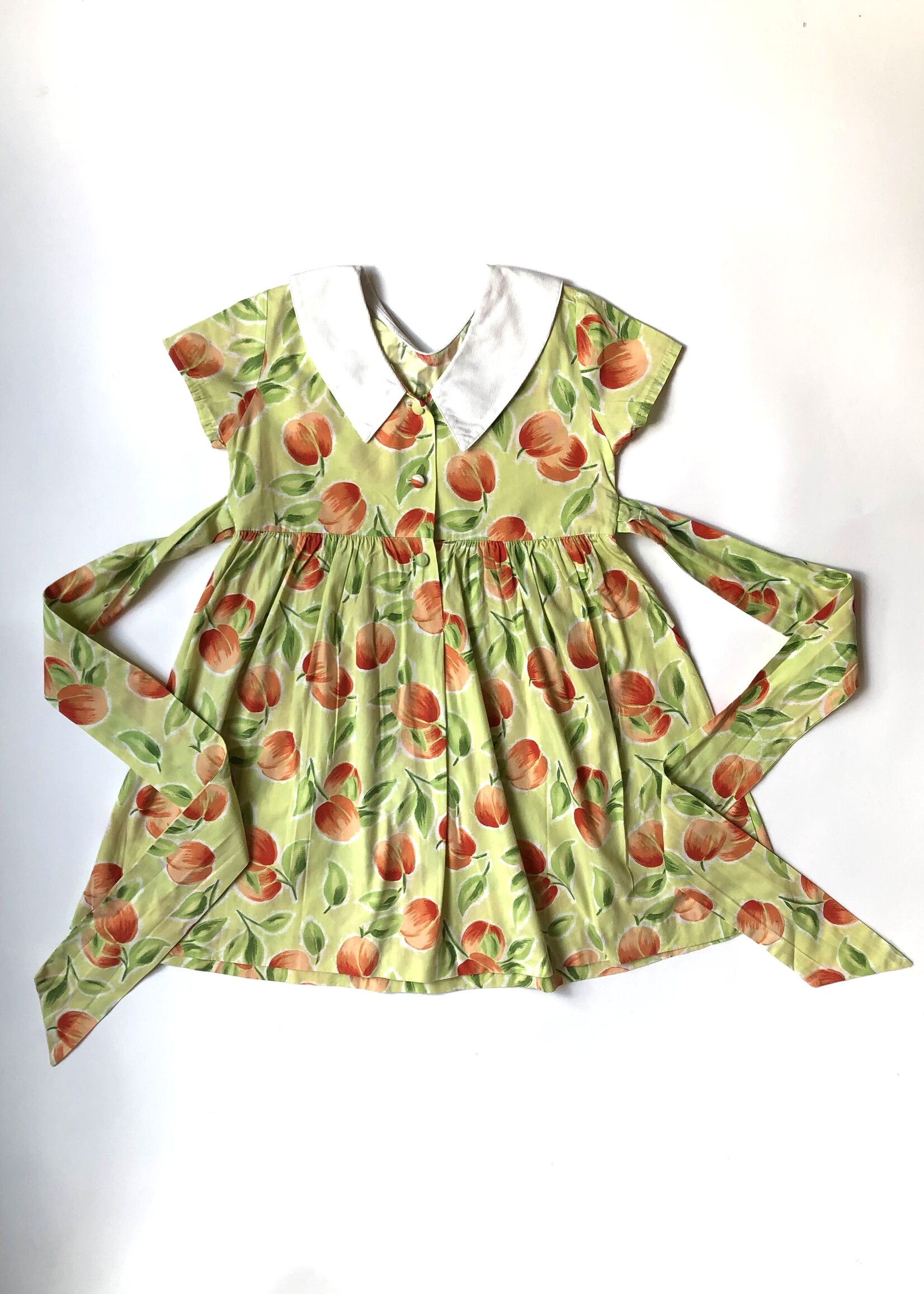 Vintage Peachy dress 4-5y