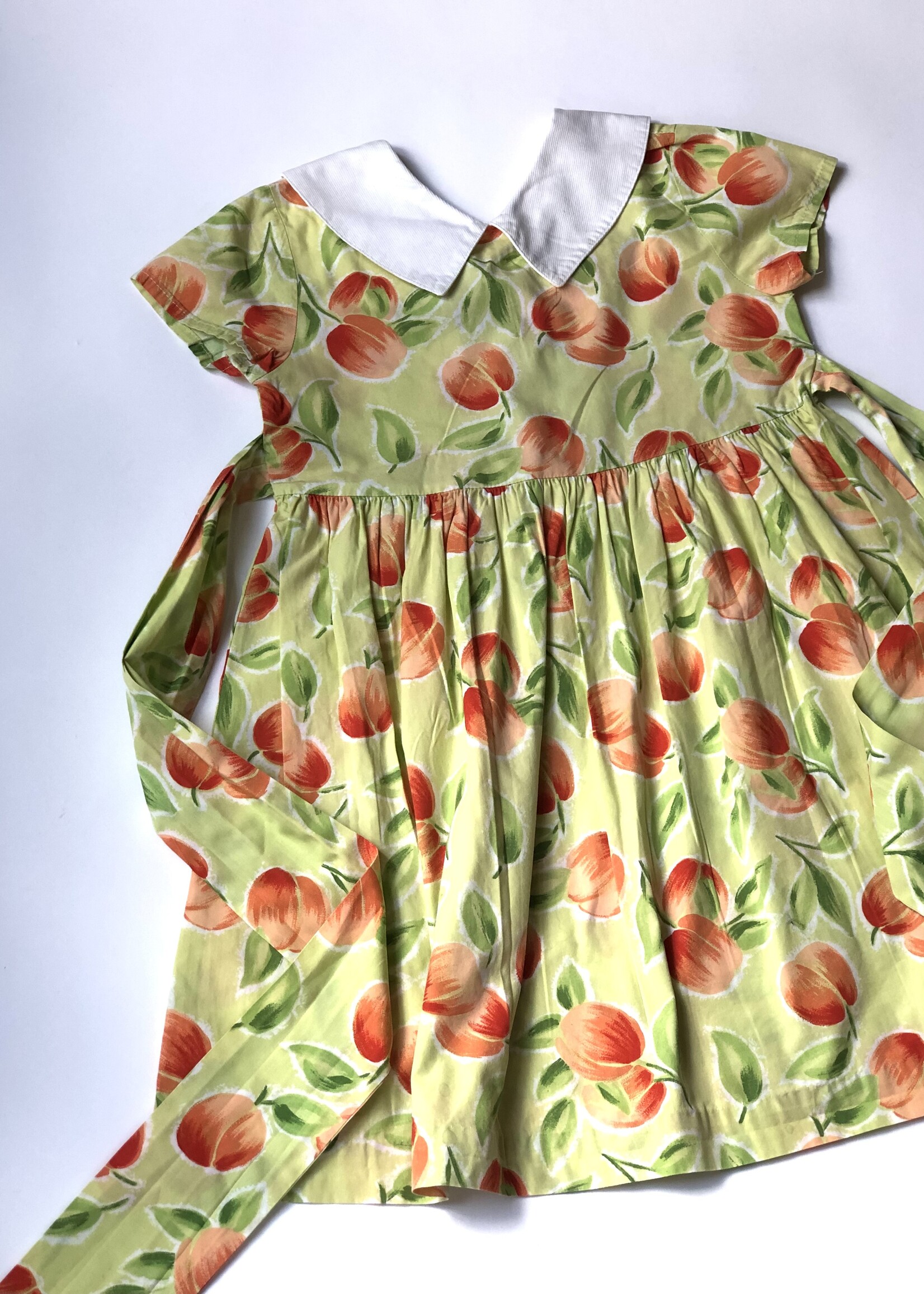 Vintage Peachy dress 4-5y