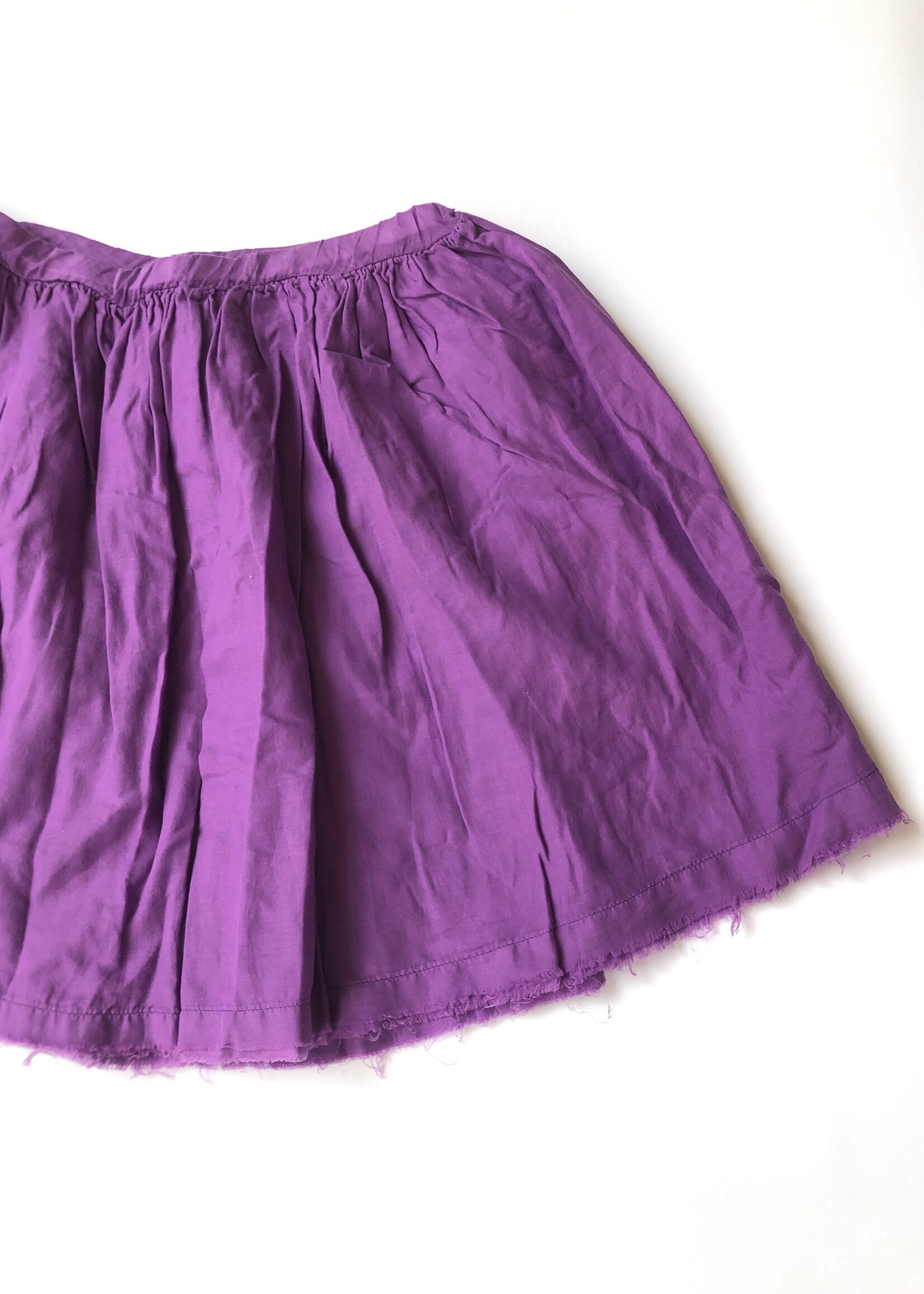 Long Live The Queen Purple flowy skirt 6y