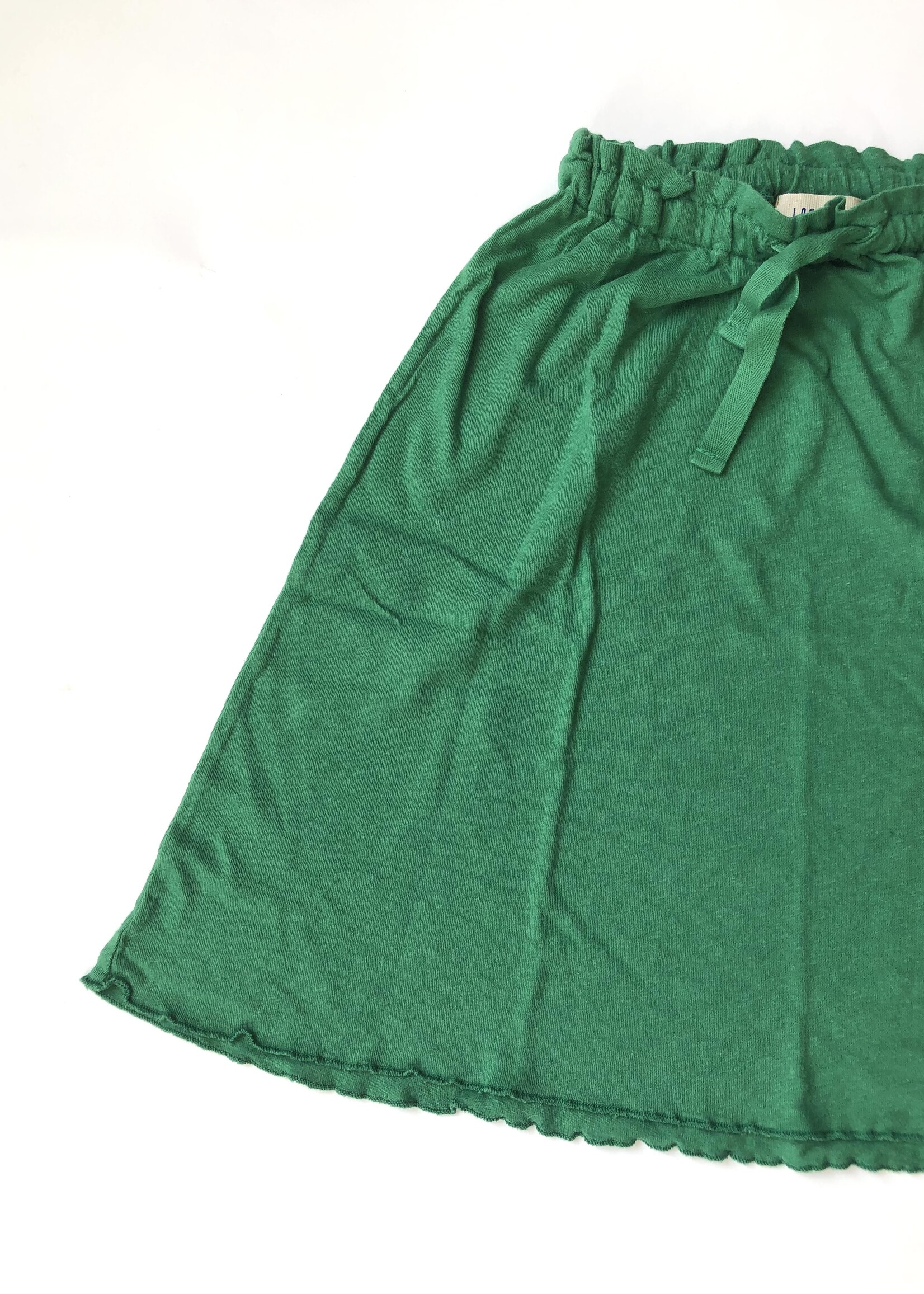 Long Live The Queen Green midi skirt 4y