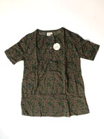 Long Live The Queen Green floral shirt dress 8-10y