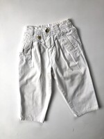 Vintage White denim chino pants 18-24m