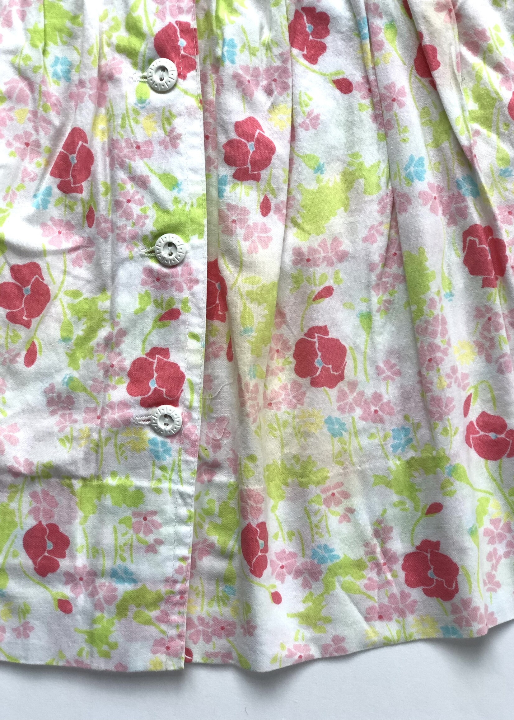 Vintage Floral Poppy two piece dress+jacket 2-3y