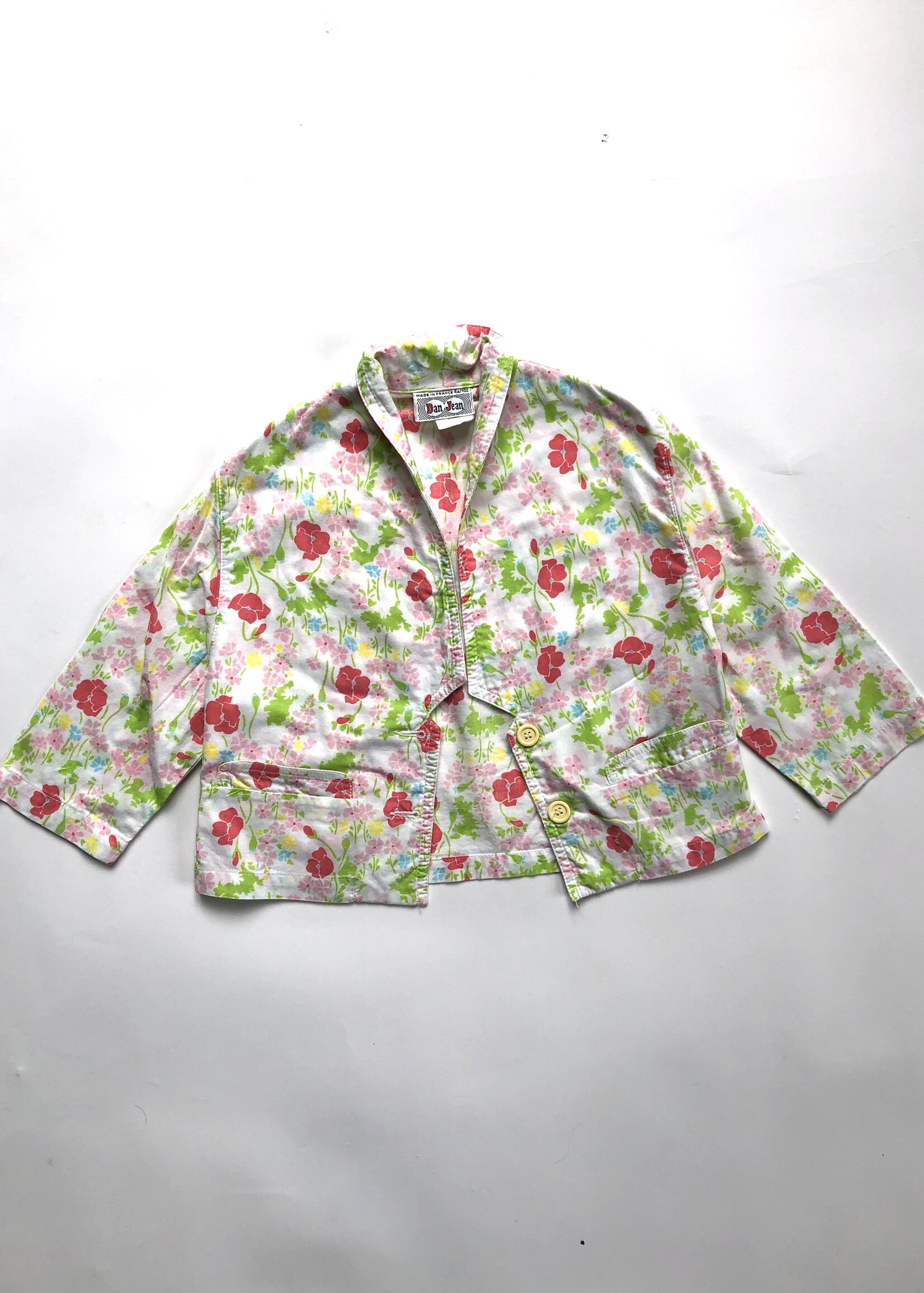 Vintage Floral Poppy two piece dress+jacket 2-3y