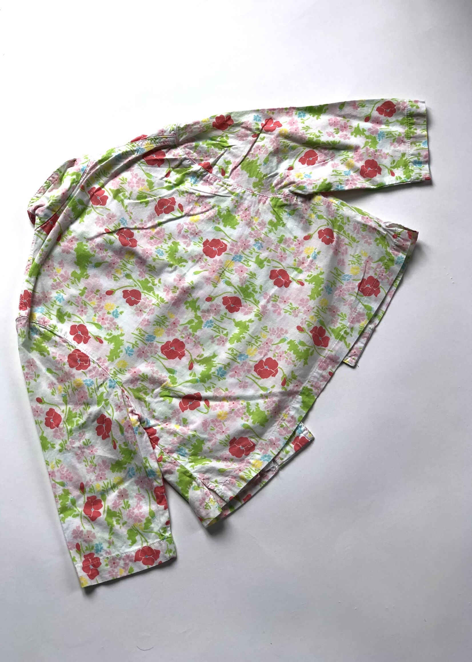 Vintage Floral Poppy two piece dress+jacket 2-3y