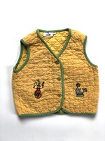 Vintage Circus quilted waistcoat 4-6y