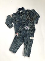 Vintage Acid denim two piece 12-18m