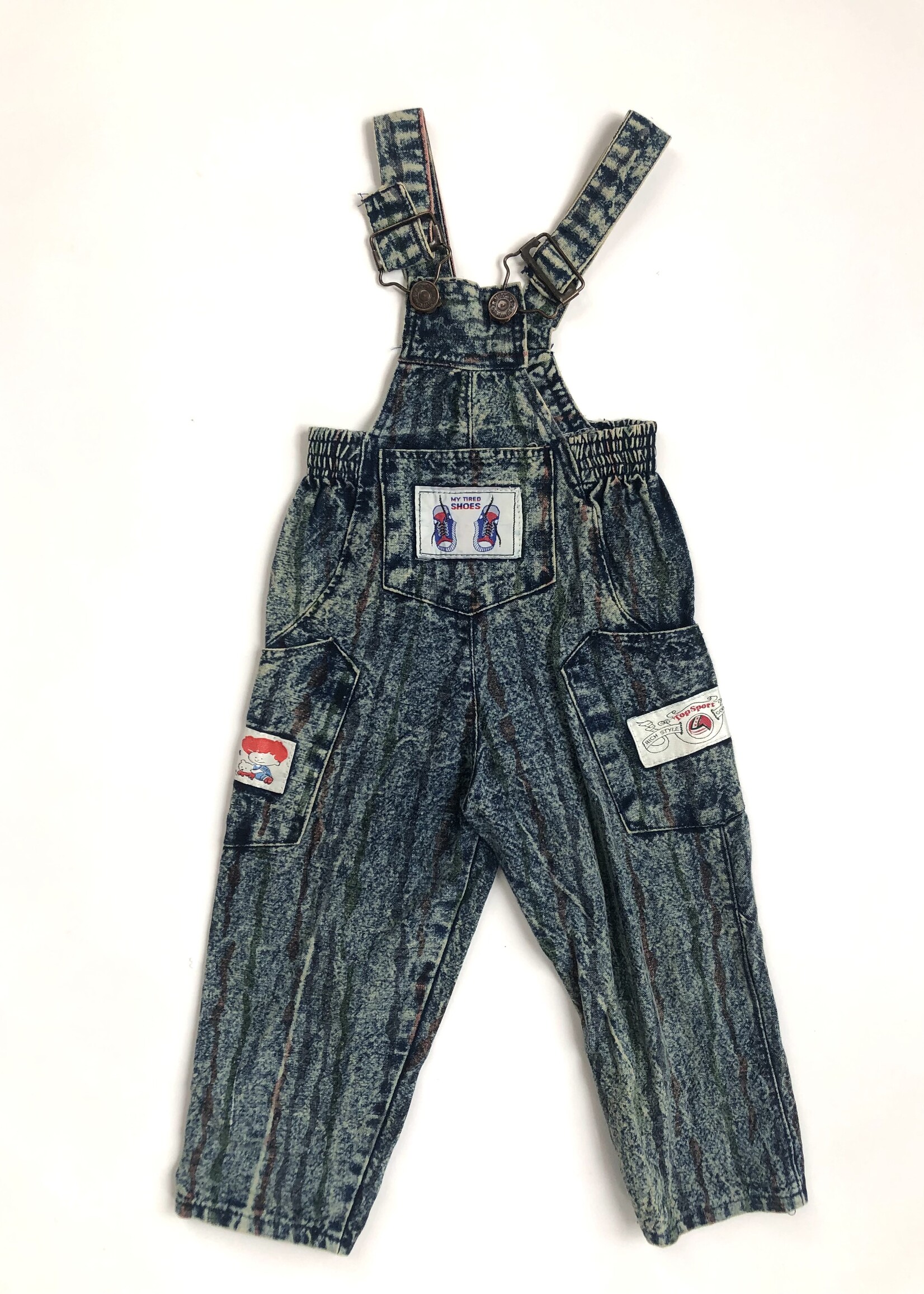 Vintage Acid denim two piece 12-18m