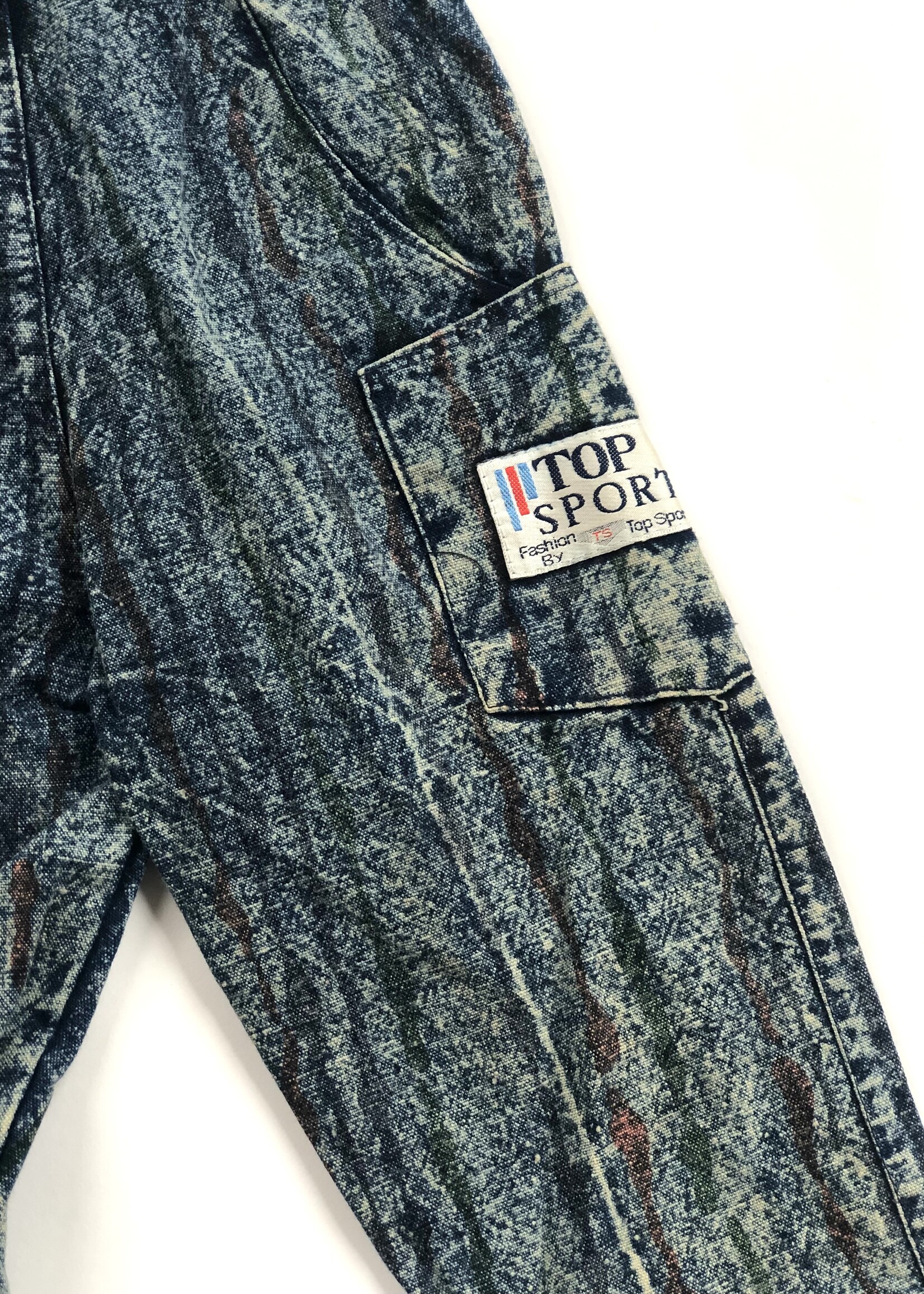 Vintage Acid denim two piece 12-18m