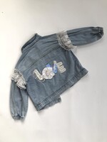 Vintage LOVE denim jacket 4y