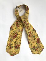 Long Live The Queen Yellow floral scarf/belt