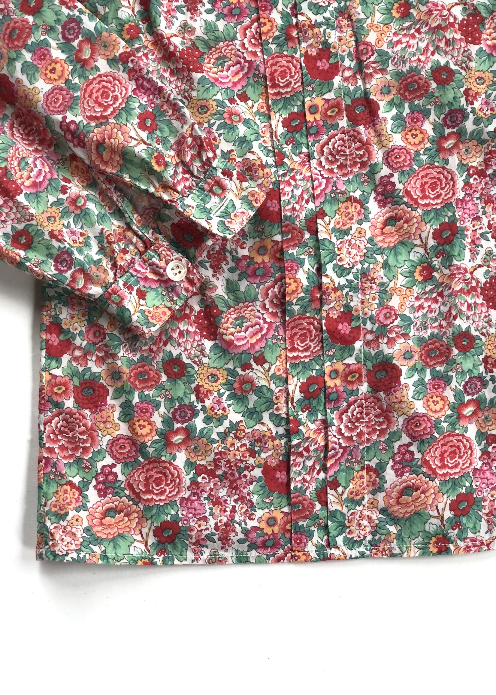 Cacharel Soft floral collar blouse 6-8y