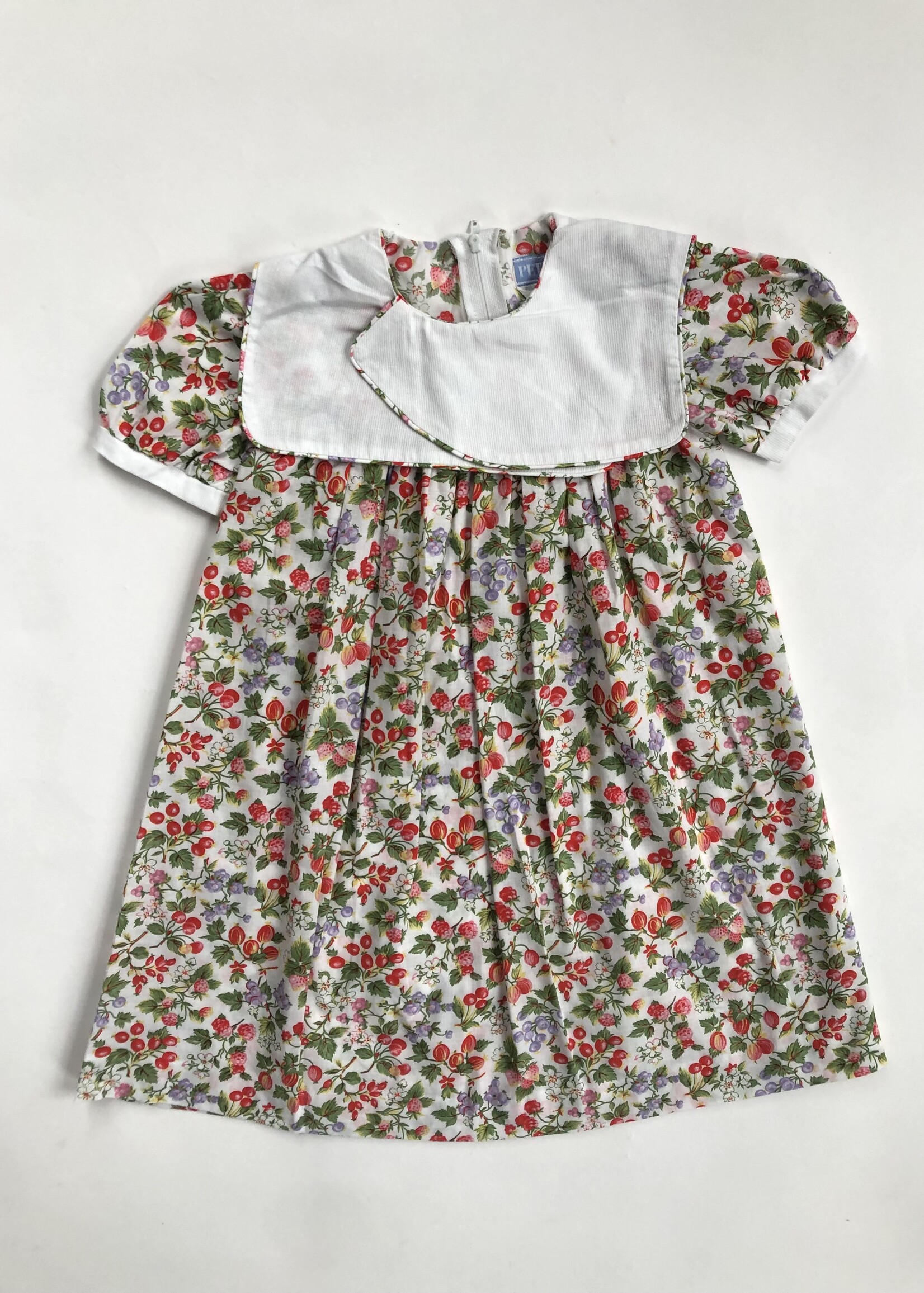 Vintage Berry sailor dress 2-3y